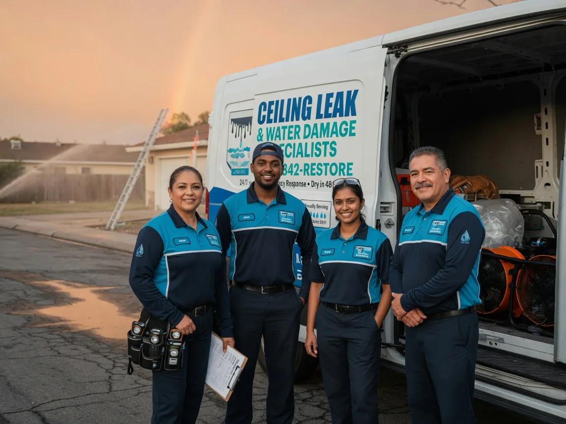 Ceiling Leak Cleanup company in New Straitsville, OH